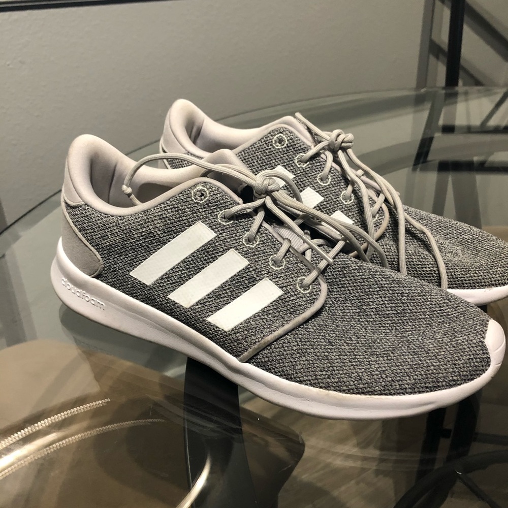 Grey Adidas sneakers